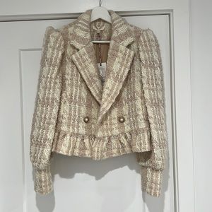 LoveShackFancy NEW tweed jacket